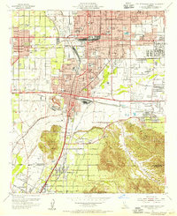 San Bernardino South 1954 topographic map thumbnail