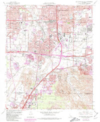 San Bernardino South 1967 topographic map thumbnail