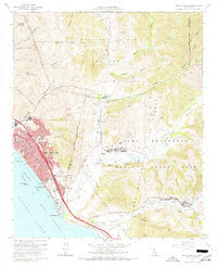 San Clemente 1968 topographic map thumbnail