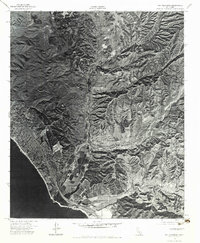 San Clemente 1974 topographic map thumbnail