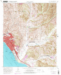 San Clemente 1968 topographic map thumbnail