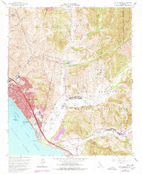 San Clemente 1968 topographic map thumbnail