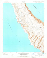 San Clemente Island Central 1943 topographic map thumbnail