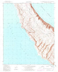 San Clemente Island Central 1943 topographic map thumbnail