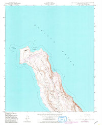 San Clemente Island North 1943 topographic map thumbnail