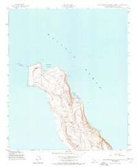 San Clemente Island North 1943 topographic map thumbnail