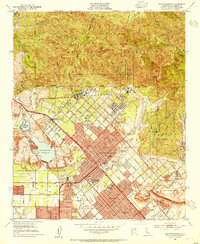 San Fernando 1953 topographic map thumbnail
