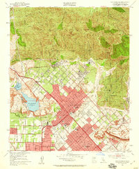 San Fernando 1953 topographic map thumbnail