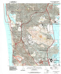 San Francisco South 1993 topographic map thumbnail