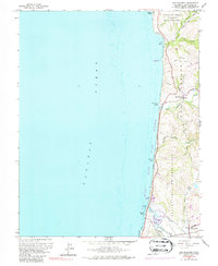 San Gregorio 1961 topographic map thumbnail