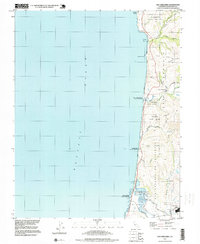 San Gregorio 1997 topographic map thumbnail