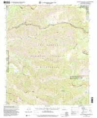 San Guillermo Mountain 1995 topographic map thumbnail