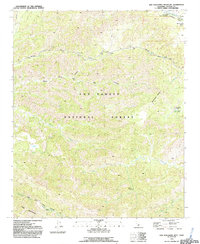 San Guillermo Mtn topographic map thumbnail