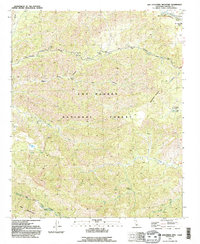 San Guillermo Mtn 1991 topographic map thumbnail