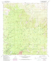 San Jacinto Peak 1981 topographic map thumbnail