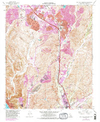 San Juan Capistrano 1968 topographic map thumbnail
