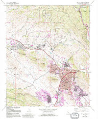 San Luis Obispo 1965 topographic map thumbnail
