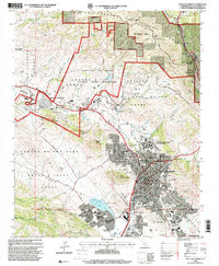 San Luis Obispo 1995 topographic map thumbnail