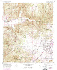 San Pasqual 1954 topographic map thumbnail