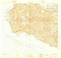 San Pedro Hills topographic map thumbnail
