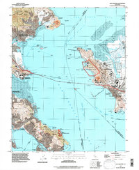 San Quentin 1993 topographic map thumbnail