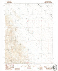 Sand Spring 1987 topographic map preview
