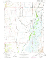 Sanborn Slough 1952 topographic map thumbnail