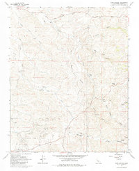 Sand Canyon 1965 topographic map thumbnail