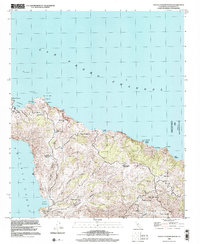 Santa Catalina North 1998 topographic map thumbnail