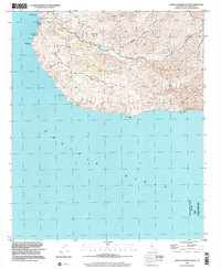 Santa Catalina South 1998 topographic map thumbnail