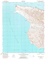 Santa Cruz Island A 1943 topographic map thumbnail