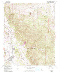 Santa Margarita 1965 topographic map thumbnail