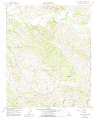 Santa Rosa Hills 1959 topographic map preview