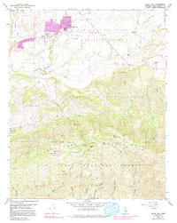 Santa Ynez 1959 topographic map thumbnail