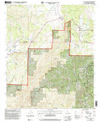Santa Ysabel 1997 topographic map thumbnail