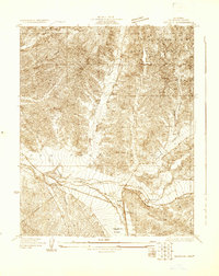 Saugus 1929 topographic map preview