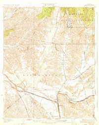 Saugus 1933 topographic map thumbnail