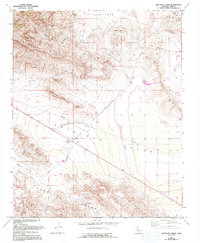Sawtooth Ridge 1961 topographic map thumbnail