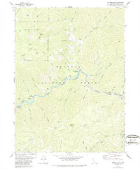 Sawyers Bar 1979 topographic map thumbnail