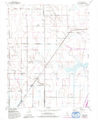 Saxon 1952 topographic map thumbnail
