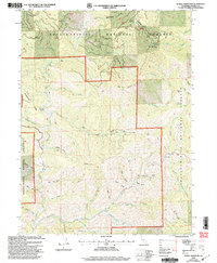 Schell Mountain 1998 topographic map preview