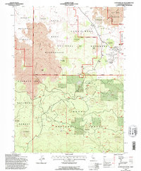 Schonchin Butte 1993 topographic map thumbnail