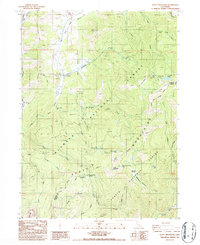 Scott Mountain 1986 topographic map thumbnail