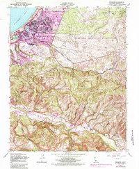 Seaside 1947 topographic map thumbnail
