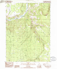 Secret Spring Mtn topographic map thumbnail