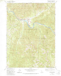 Seiad Valley 1980 topographic map thumbnail