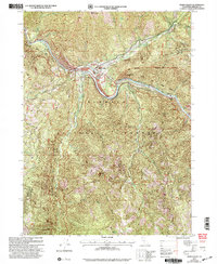 Seiad Valley 2001 topographic map thumbnail