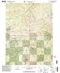 Seven Lakes Basin 1998 topographic map thumbnail