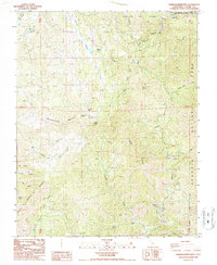 Shadequarter Mtn 1987 topographic map thumbnail