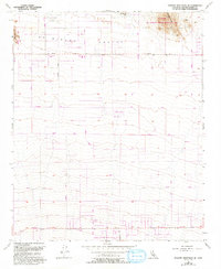 Shadow Mountains SE 1955 topographic map thumbnail